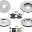 Pastillas de freno de cerámica con rotores de disco delanteros y traseros para Honda CRZ CR-Z, kit de 6 piezas 2016
