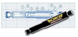 Rear Monroe/Expert Series 5990 Sensa Trac Shocks for Nissan Altima 2002-2006