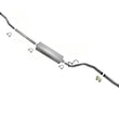 Fits 95-97 Tacoma 2.4L Automatic Trans Federal Emissions Muffler Exhaust System