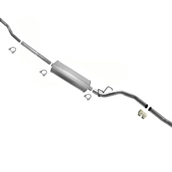 Para Toyota 98-00 Tacoma 2.4L Silenciador de tubo de sistema de escape solo para emisiones federales