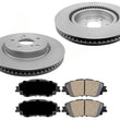 Front Brake Rotors & Ceramic Pads Fits Toyota C-HR 2020-2021 Japan Built