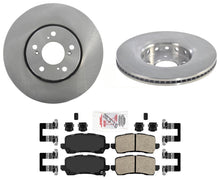 AmeriBRAKES Rotores traseros y pastillas de freno de cerámica para Acura RLX 2014-2020