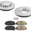 Froot Brake Rotors Ceramic Pads Hardware For Acura RDX 2013-2018
