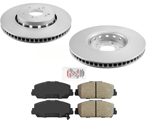 Froot Brake Rotors Ceramic Pads Hardware For Acura RDX 2013-2018