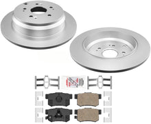 AmeriBRAKES Rotores de freno trasero y pastillas de freno de cerámica para Acura RDX 2013-2018