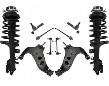 Front Struts Assembly Control Arms W/ BJ 10pc Kit For Pathfinder 96-98 QX4 97-98