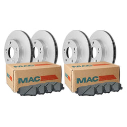 Almohadillas delanteras y traseras de cerámica y rotores recubiertos PARA SILVERADO SUBURBAN TAHOE 2013-20