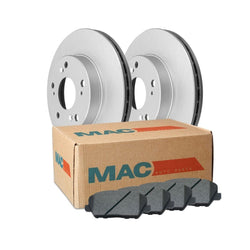 Front Ceramic Pads & Coated Rotors FOR HONDA ODYSSEY 2005 2006 2007 2008-2010