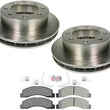 Fits 1999 Ford Super Duty F250 Brake Disc Rotors Front & Brake Pads