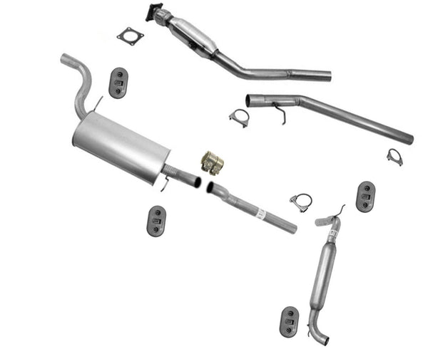 For 05-07 Town & Country W/ Stow N Go Exhaust System Catalytic Converter Muffler