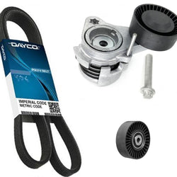 Fits 2008-2013 BMW 128I 3.0L - 2006-2011 323I 2.5L Serpentine Belt & Tensioners