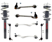 Fits BMW 528I 97-00 Front Complete Coil Spring Struts & Front Control Arm Kit