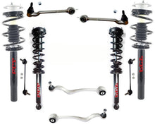 Fits BMW 528I 97-00 Front & Rear Complete Struts & Control Arm Ball Joint 10pc