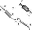 Converter Muffler Assembly Tail Pipe For Ford Escape 2009 10 2012 V6 3.0L Engine