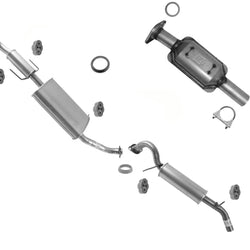 Converter Muffler Assembly Tail Pipe For Ford Escape 2009 10 2012 V6 3.0L Engine