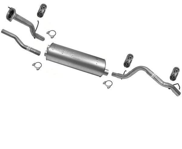Fits 2003-2006 Hummer H2 6.0L Muffler Tail Assembly Exhaust System
