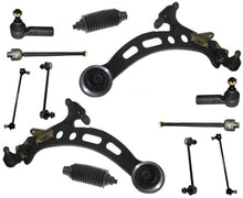 Brazo de control inferior, rótula, varillas de amarre, enlaces oscilantes para Camry ES300 1997-2001, 12 piezas
