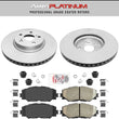 Front Ceramic Pads & Coated Rotors FOR COROLLA MATRIX VIBE & SCION 2008-2019