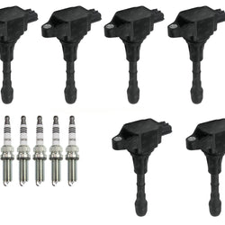 Direct Ignition Coils & Iridium Spark Plugs For 2007-2018 Nissan Altima 3.5L V6