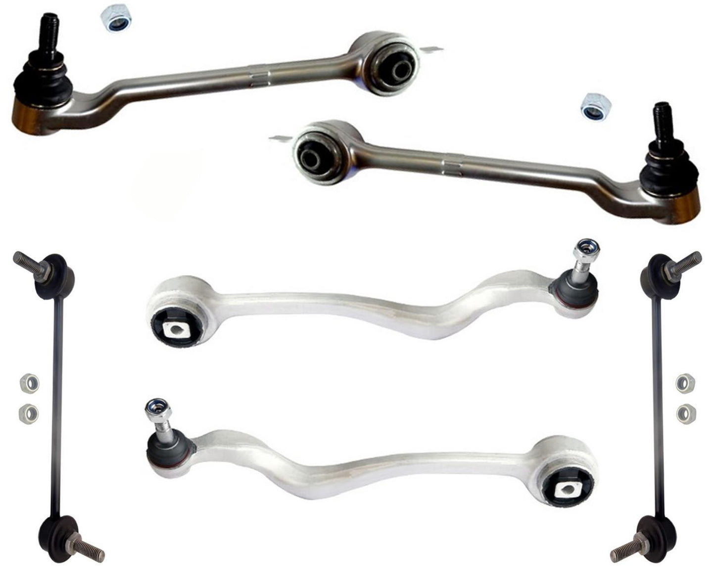 Se adapta a bujes de brazo de control delantero y conjunto de rótula para BMW 528I 1997-2000.