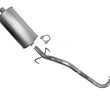 Weld On Muffler Tail Pipe for Toyota Tacoma 3.4L 1995-2004 with 121.9" Wheelbase