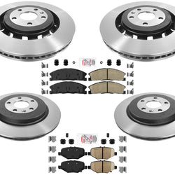 Fits 13-19 Explorer Police High Carbon Disc Brake Rotors & Brake Pads 352MM H/D