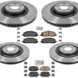 For 2020-22 Ford Explorer With 363MM Performance Carbon Brake Rotors Brake Pads
