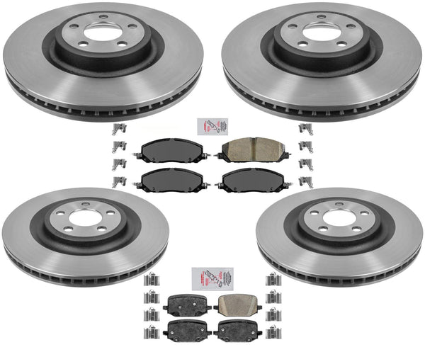 For 2020-22 Ford Explorer With 363MM Performance Carbon Brake Rotors Brake Pads