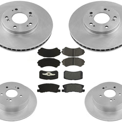 For Mitsubishi Endeavor 2004 2008 2009 2010 2011 Disc Brake Rotors Brake Pads