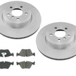 For BMW X3 2004 2005 2006 2007 2008 2009 2010 Front Brake Rotors & Brake Pads