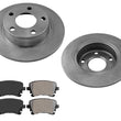 From Vin 4B3048456 03-05 Audi Allroad Q 2.7L Brake Disc 255MM Rotors & Pads Rear