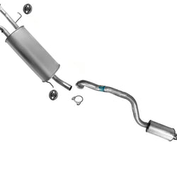 Muffler Resonator Pipes Exhaust System For 2008 2010 2020 2022 Toyota Sequoia