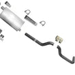 Weld on High Flow Muffler and Tail Pipe for 1988-1995 Chevy Chevrolet Pick Up