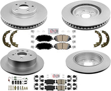 Coated Rotors & Brake Pads Built In Japan Vin J SE for Toyota Camry 2.5 2018-22