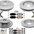 Coated Rotors & Brake Pads Built In Japan Vin J SE for Toyota Camry 2.5 2018-22