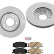 Fits 2001-2006 Front Wheel Drive Santa Fe Front Brake Rotors & Pads 275MM Rotors