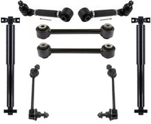 Rear Shocks Upper Adjustable Arms & Lower Forward Arms For 2009-2015 Honda Pilot