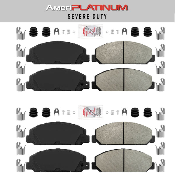 Premium Severe Duty Brake PAD For Hino 195 2012-2020 Front and Rear