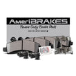 Severe Duty Brake Pads W/ Sensors For Hino 195 2012 2013 2020 Front and Rear