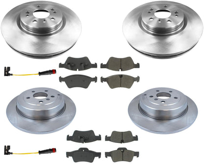 Disc Brake Rotors Brake Pads Brake Shoes Fits Mercedes R350 2006 2008 2010 2012 - Photo 2