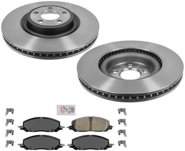 For 2020-22 Ford Explorer With 363MM Performance Carbon Brake Rotors Brake Pads