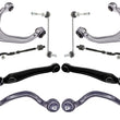 Para 07-13 X5 08-14 X6 L y R brazos y enlaces de control delanteros inferiores con transmisión adaptativa