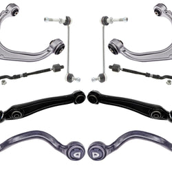 Para 07-13 X5 08-14 X6 L y R brazos y enlaces de control delanteros inferiores con transmisión adaptativa