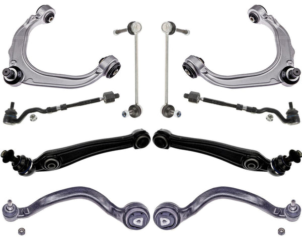 Para 07-13 X5 08-14 X6 L y R brazos de control inferiores delanteros, rótulas y enlaces