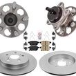 Pastillas de freno de disco, cojinete de cubo de rueda trasera para Toyota Prius 2010-2015