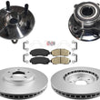 Conjunto de buje y cojinete de rueda delantera para Honda Odyssey 44300TK8-A01 2011-2014