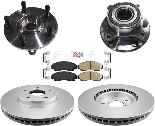 Conjunto de buje y cojinete de rueda delantera para Honda Odyssey 44300TK8-A01 2011-2014