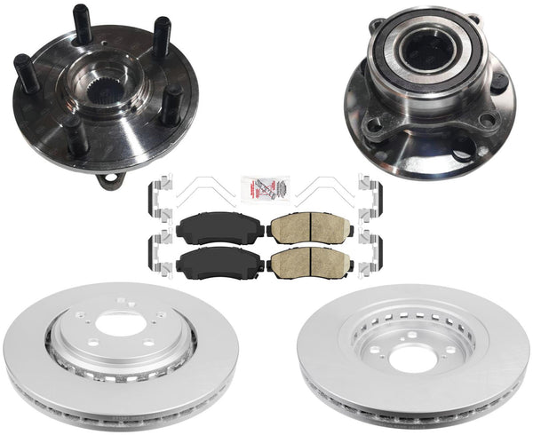 Conjunto de buje y cojinete de rueda delantera para Honda Odyssey 44300TK8-A01 2015-2017