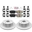 REAR Disc Rotors and Pads for Toyota Camry Avalon Lexus ES350