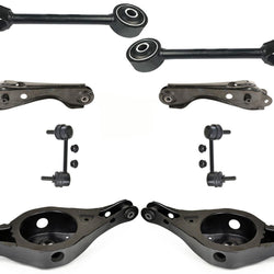 Rear Upper & Lower Control Arms Fits 2009-2014 Nissan Murano All Wheel Drive